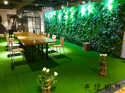 仿真植物墙